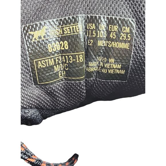 Irish Setter Boots Men 11.5 Work UltraDry Waterproof 83628 Leather Safety Hiking - Picture 15 of 16